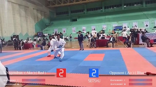 Nagendran - Karate Kumite Review - South India Zonal Karate Championship смотреть онлайн