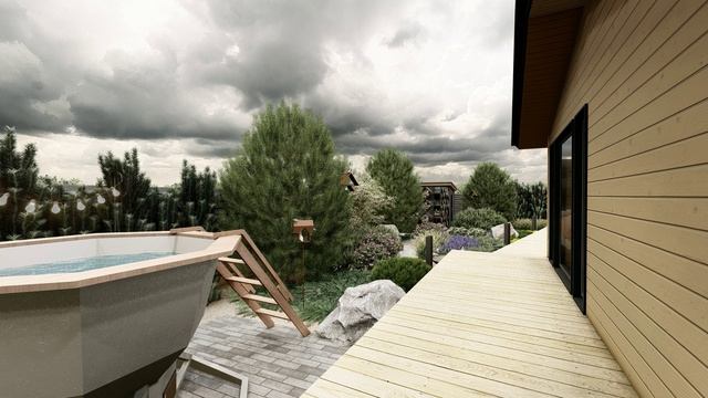 Видеопрогулка по участку площадью 7 соток