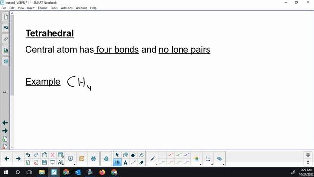 Chemistry 20AP - VSEPR, shapes of molecules, and real bond angles смотреть онлайн