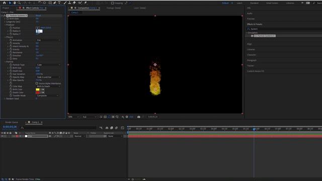 Very Easy to create Cartoon Fire Animation without Plugins - After Effects tutorial #oe346 смотреть онлайн