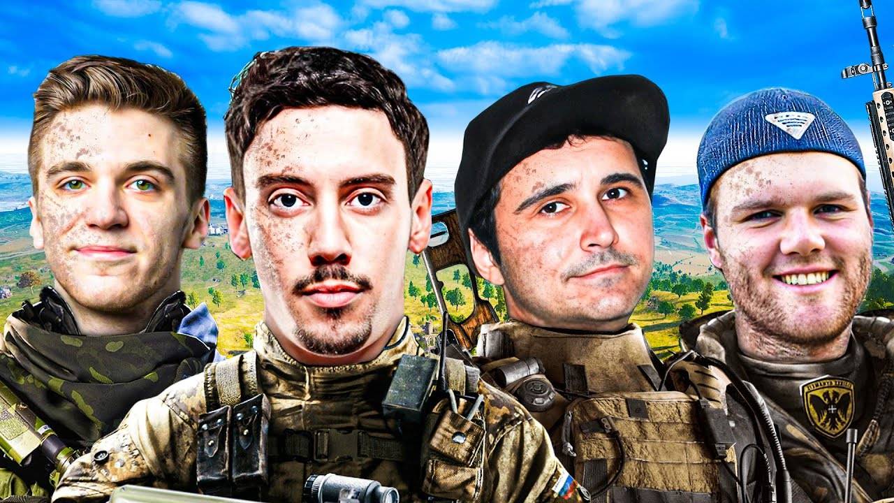 TGLTN Plays PUBG With Summit1g, HutchMF & Chad