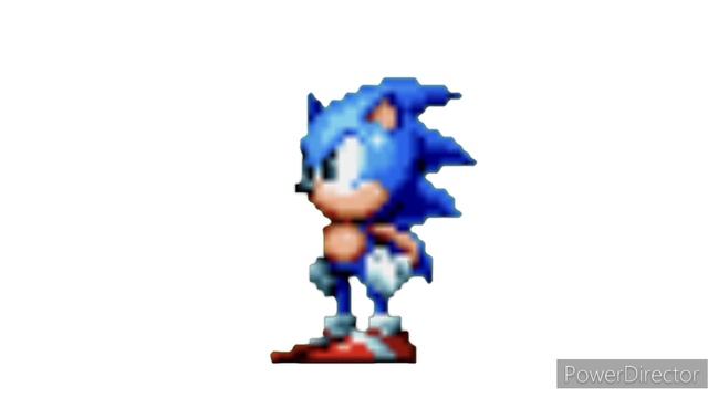 Mario and Sonic talk about their Sprite designs (animation test) смотреть онлайн