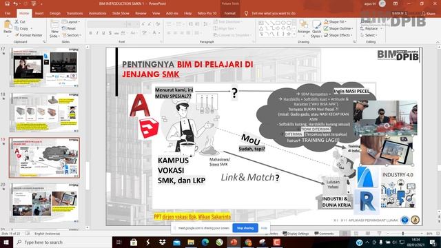 INTRODUCTION BIM (BUILDING INFORMATION MODELING) DI SMK, PJJ APL&PIG XI DPIB смотреть онлайн