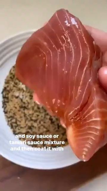 SESAME CRUSTED TUNA WITH WASABI смотреть онлайн