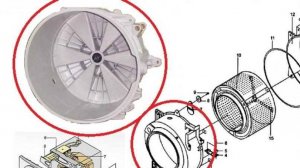 Реставрация пасадочного места сальника, бака сиральной машины LG (3.5-7кг)