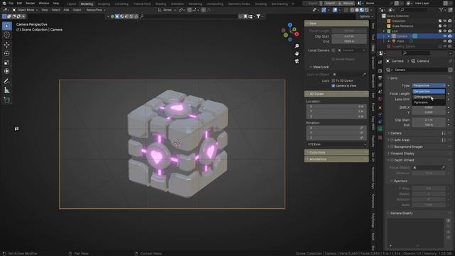 Make the Cube From Portal pt. 2: Texturing Companion Tutorial смотреть онлайн