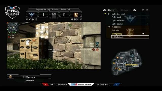 Optic vs Icons Evil | Round 3 | CTF Standoff смотреть онлайн