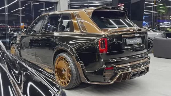 Rolls-Royce Cullinan Mansory 2025 - Интерьер и Экстерьер