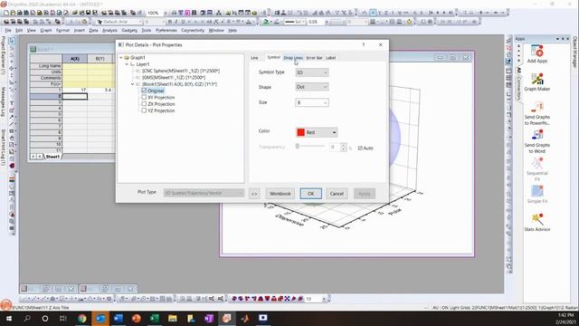 Plot 3D Hansen Solubility Sphere Using OriginPro смотреть онлайн