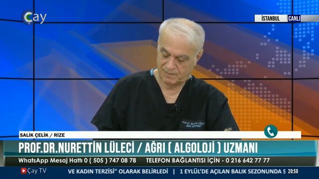 AĞRISIZ YAŞAM / PROF. DR. NURETTİN LÜLECİ - 27.02.2024 смотреть онлайн