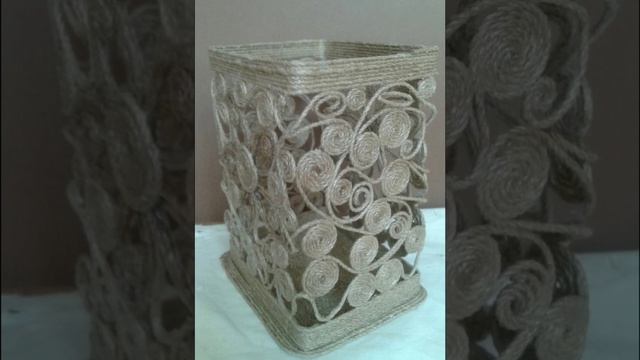 Идеи Поделок из Джута Своими Руками.. смотреть онлайн