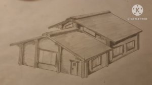 Дом из бруса.Начинаю новый проект с эскизника.