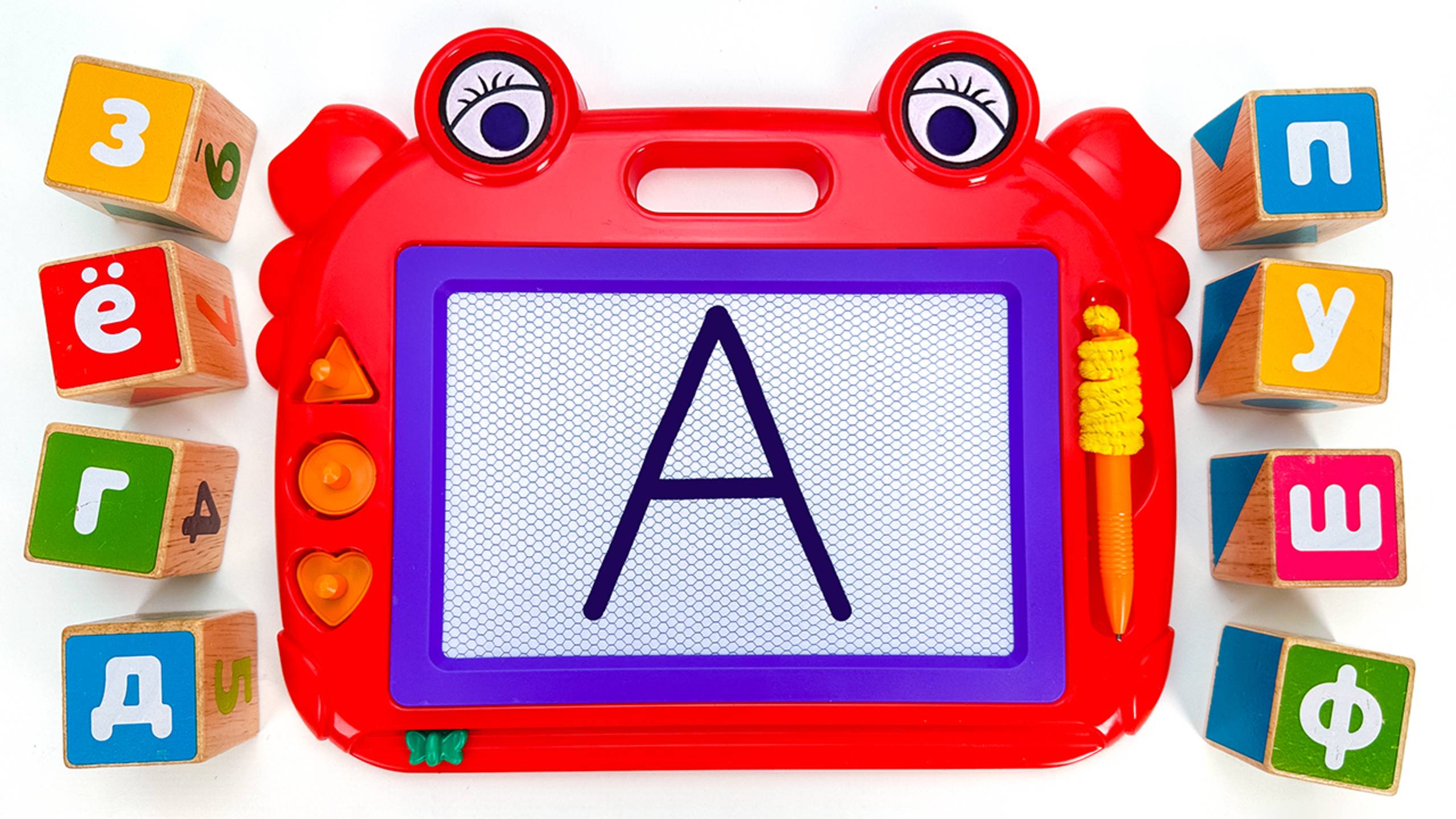 Пишем Печатные Буквы на Планшете! смотреть онлайн