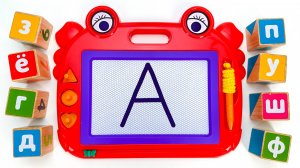 Пишем Печатные Буквы на Планшете!