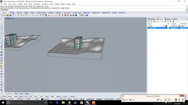 Rhino Beginner Series: Free-form Topography Modeling 01 смотреть онлайн