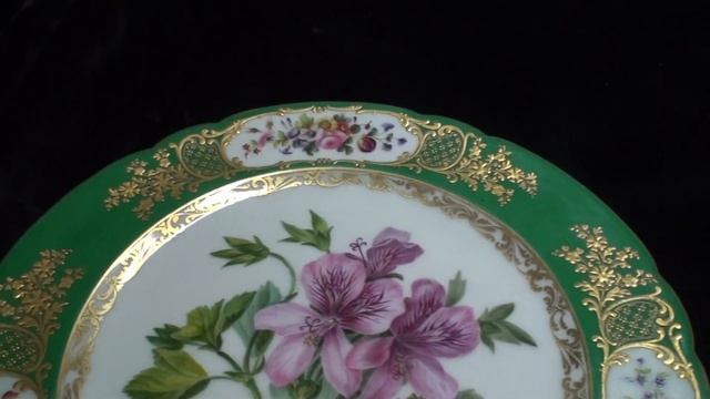 Boyer, successor to Feuillet новая французская тарелка 19 века в мою коллекцию смотреть онлайн