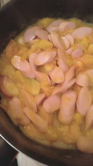 FOR MUKBANG GINISANG SAUSAGE WITH TOMATOES BELL PEPPER AND ONION Taste Good#shorts