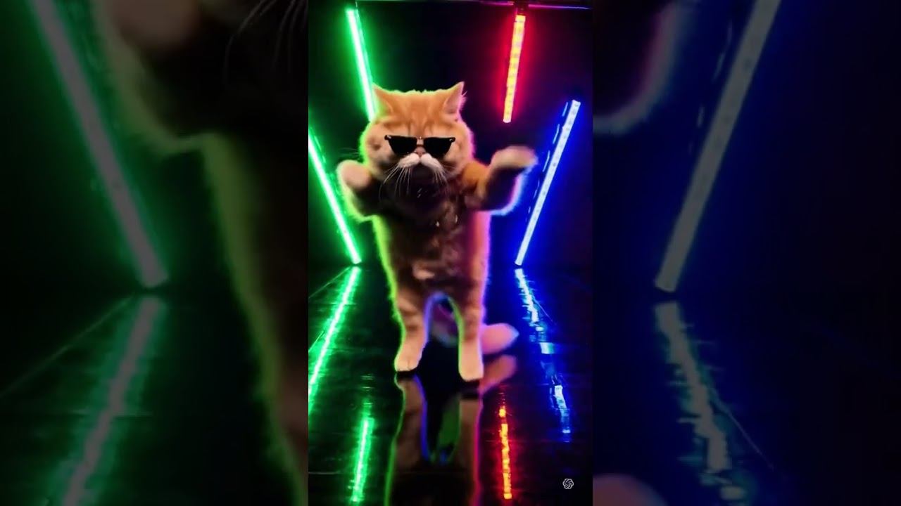 Neon Groove Cat смотреть онлайн