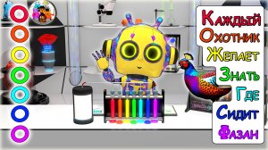 Как легко запомнить все цвета радуги? Магниты, притягивающие цвет | Лаборатория робота Ати