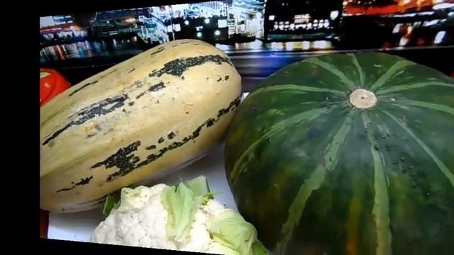 Остатки яркого лета в октябре на нашем столе!! смотреть онлайн
