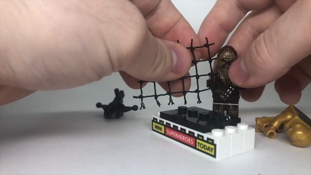 HOW TO Build LEGO CHEWBACCA CARRYING C-3PO! смотреть онлайн