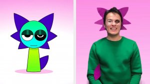 Sprunki 4 Phase 4 в реальной жизни