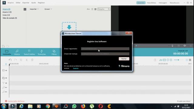 Como Ativar O Wondershare Filmora Facil E Rapido  ( VERDADEIRA CHAVE DE LICENÇA )