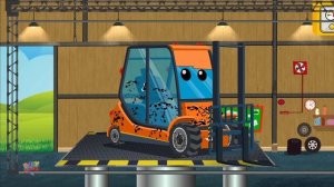 Big Bulldozer Wash, Car Cartoon Video for Children