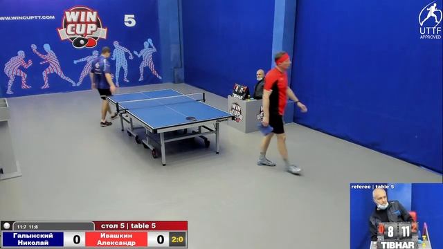 13:30 Галынский Николай 3-1 Ивашкин Александр cтол 5 ЮГ-2 23.12.21 смотреть онлайн