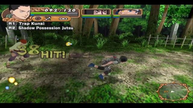 Naruto Uzumaki Chronicles 2 part 3/4 (PS2 Game) смотреть онлайн