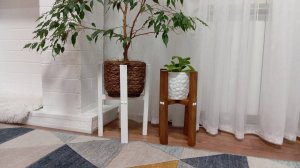 Подставка для цветов своими руками. Пошаговая инструкция