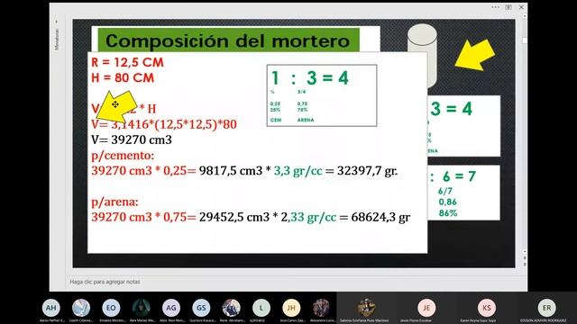 MORTEROS Y HORMIGONES, DEFINICIONES Y CALCULOS MORTEROS. смотреть онлайн