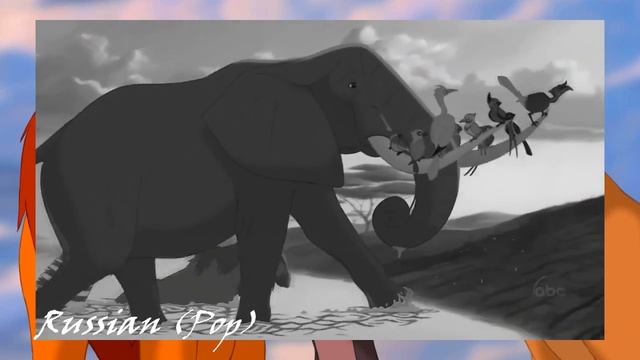 The Lion King - Circle of Life (One Line Multilanguage - Part 2) смотреть онлайн