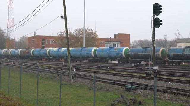 Маневры по станции Тарту / Shunts at Tartu railway station смотреть онлайн