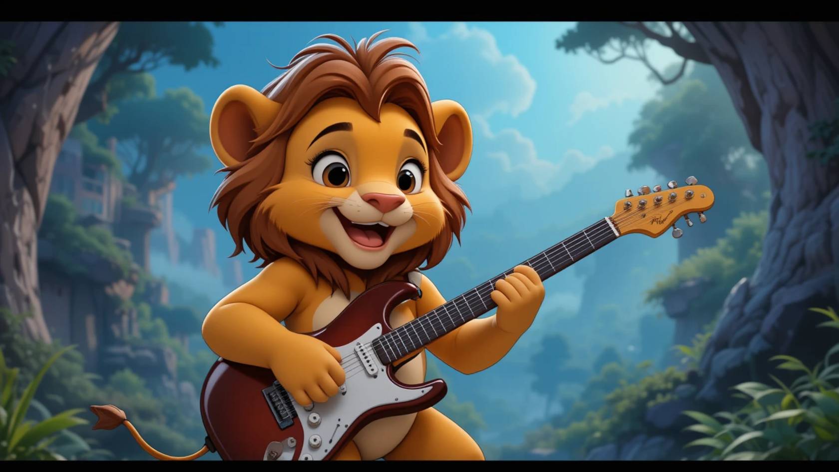 Welcome to the jungle (нейросетевой клип) смотреть онлайн