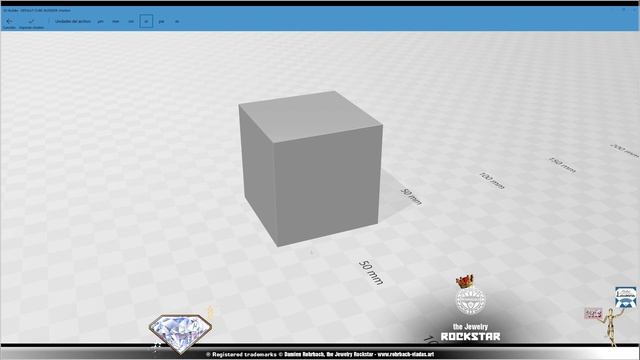 MEASURMENT UNITS for your 3d prints, 3D jewelry designs BLENDER NETFABB and 3D BUILDER examples смотреть онлайн