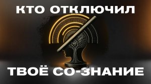 Тебя отключили от настоящего сознания. Почему ты больше не “в СО-знании”?