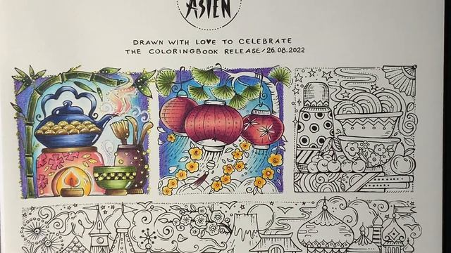 COLOURALONG| Meine Reise Durch Asien–Rita Berman | Rita’s Travel Special 2022 (P.2)| Adult Colourin смотреть онлайн