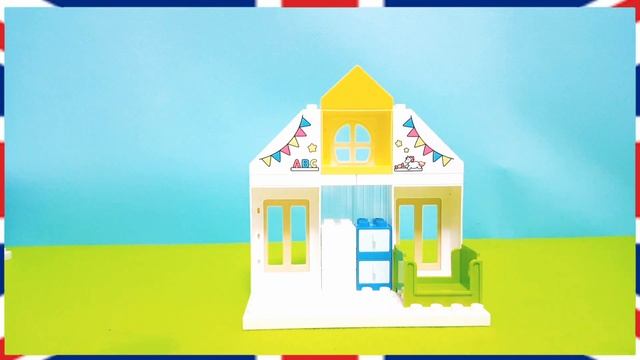 🐱🍕🎉 Lego Duplo town modular playhouse part2 🏡🛣🐶 смотреть онлайн