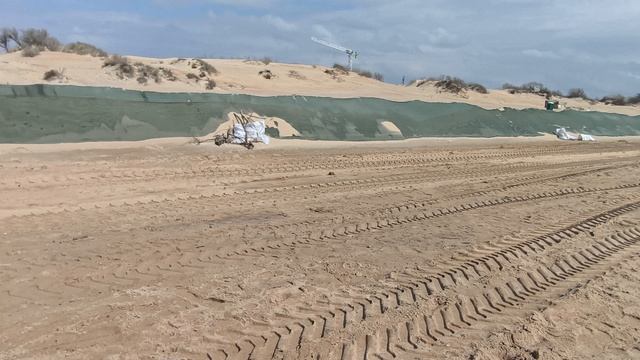 пляжи Анапы 07.04.2025. Лазурный Берег.