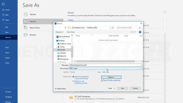 Cara Mengubah File WORD Ke PDF Dengan Cepat Tanpa Aplikasi