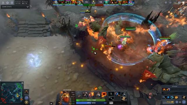 Dota 2 Batrider 7389 MMR 19/4/17 (Kills/Deaths/Assists) Ranked Full Gameplay смотреть онлайн