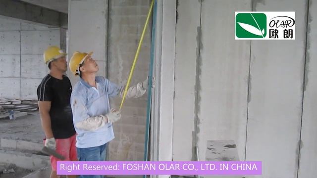 Foshan Olar Co., Ltd Fiber Cement EPS Sandwich Panel installation--Zhuhai Shizimen Project смотреть онлайн