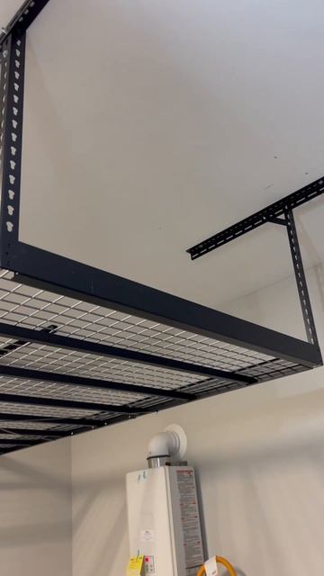 Adding More Garage space with over head storage - I used the newage Versarack system смотреть онлайн