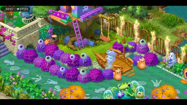 Gardenscapes Мир привидений /Ghost Land смотреть онлайн