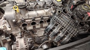 Замена уплотнительных резинок прокладок впускного коллектора фольксваген поло седан cwva vag