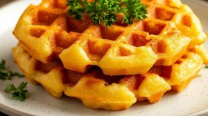 Готовим картофельные вафли. Видео рецепт.