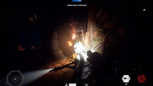 Battlefront 2 Ewok Hunt Gameplay: Dark Cave Update смотреть онлайн