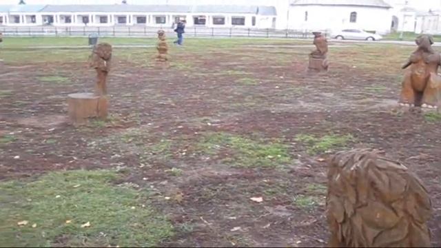 Суздаль. Деревянные скульптуры смотреть онлайн