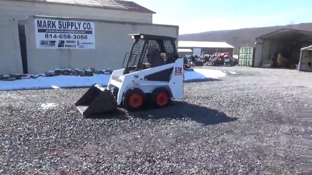 2009 Bobcat S70 Mini Rubber Tire Skid Steer Loader 36